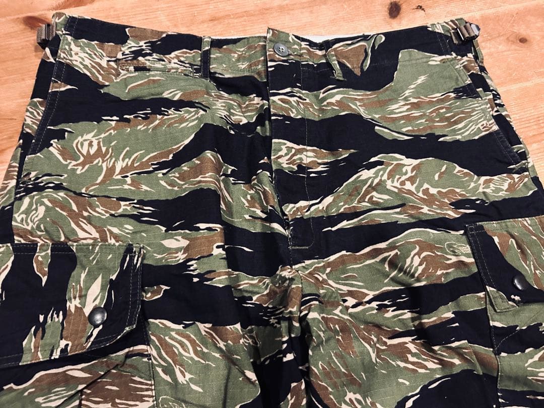 ミリタリー 古着 00s CORONA コロナ 迷彩 カーゴパンツ XL 美品