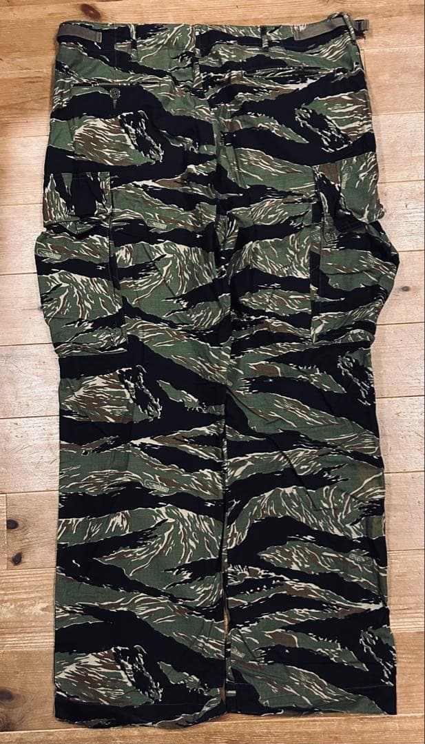 ミリタリー 古着 00s CORONA コロナ 迷彩 カーゴパンツ XL 美品