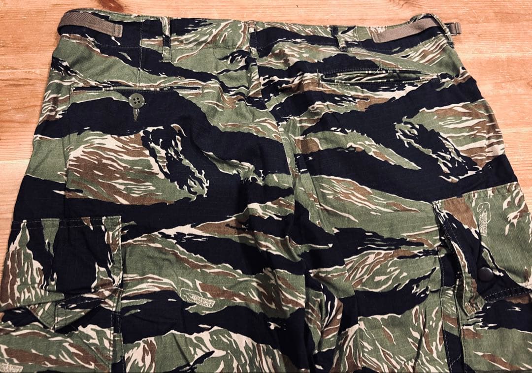 ミリタリー 古着 00s CORONA コロナ 迷彩 カーゴパンツ XL 美品