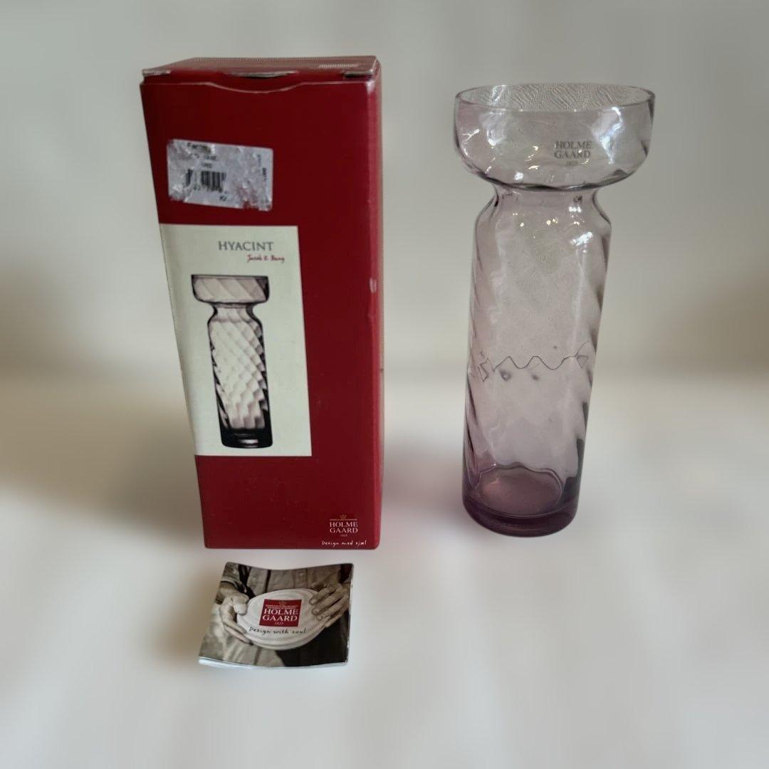 HOLME GAARD ホルムガード 日本未発売水耕球根栽培用 ガラスヒヤシンス