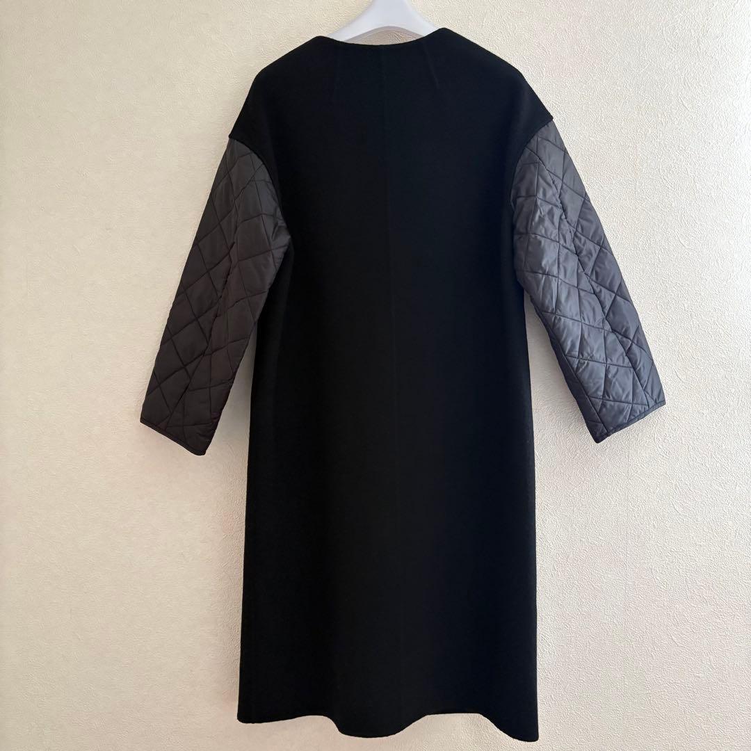 セオリーリュクス　ノーカラー　コート