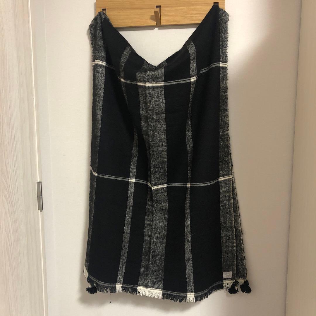 45R ヤクウール手織りストール