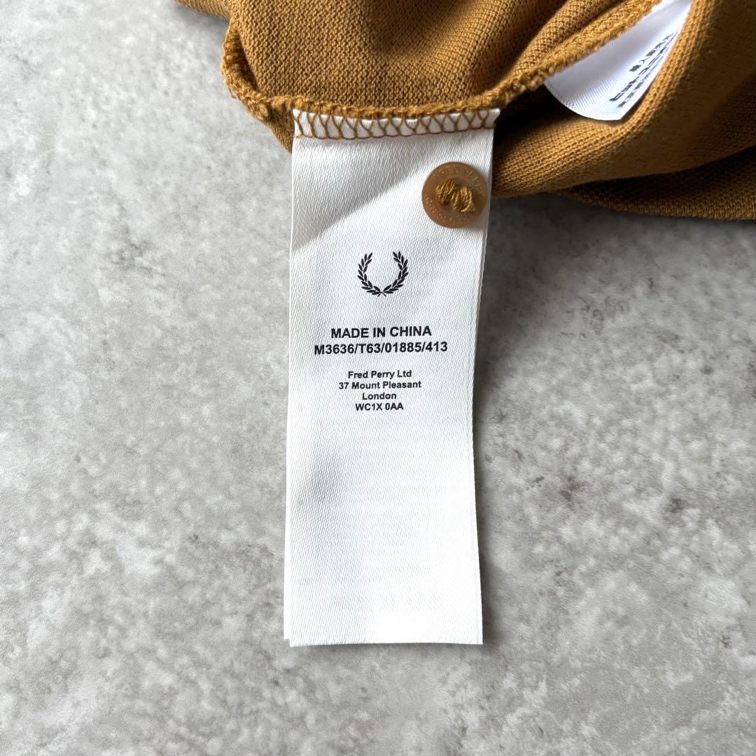 【satoru様】FRED PERRY 長袖 カノコ ティップライン ポロシャツ