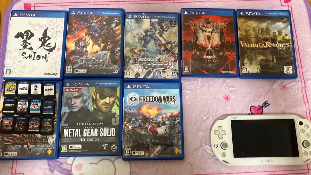 PSvita+ソフト20本