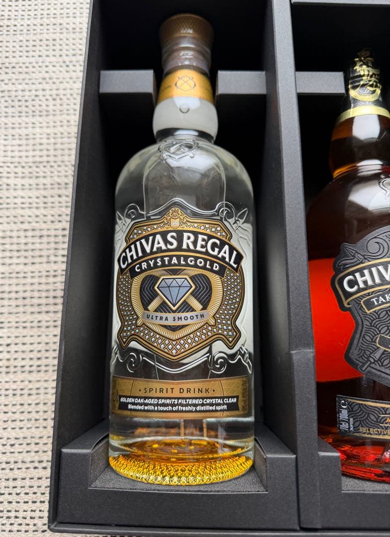 新品未開封シーバスリーガル クリスタルゴールド ＆ 匠リザーブ12年 2本セット