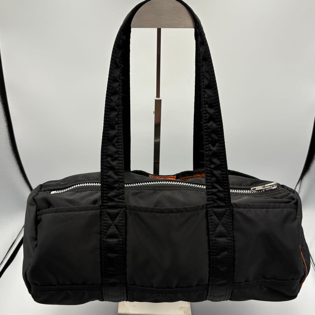 廃盤品✨人気 ポーター タンカー ミニボストンバッグ ドラム Sサイズ ブラック