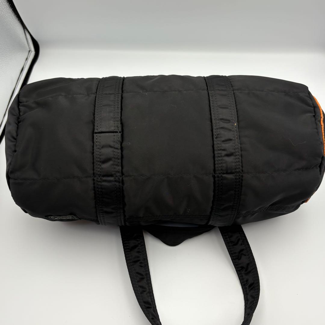 廃盤品✨人気 ポーター タンカー ミニボストンバッグ ドラム Sサイズ ブラック