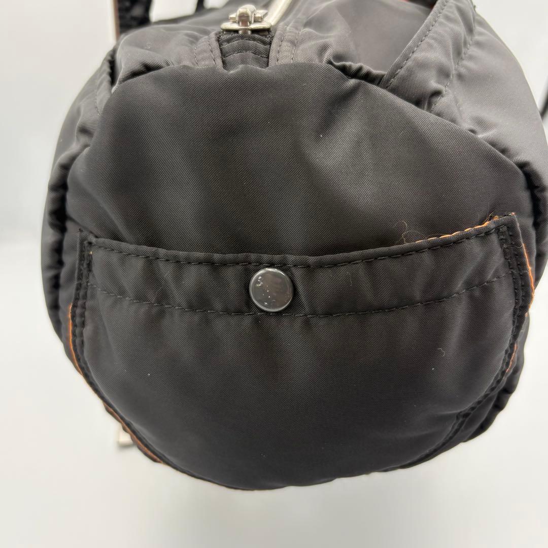 廃盤品✨人気 ポーター タンカー ミニボストンバッグ ドラム Sサイズ ブラック