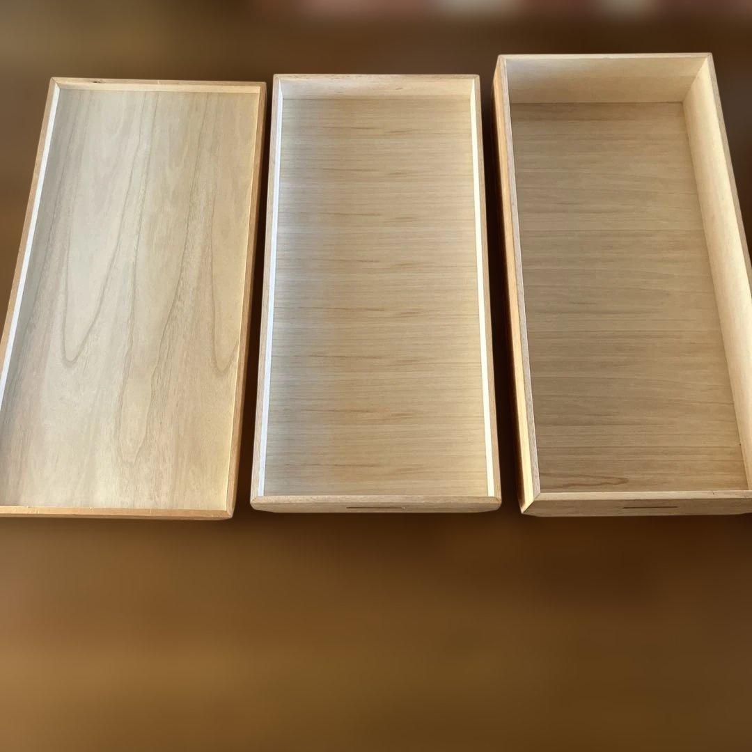 桐箱4段セット/着物用/桐タンス/収納