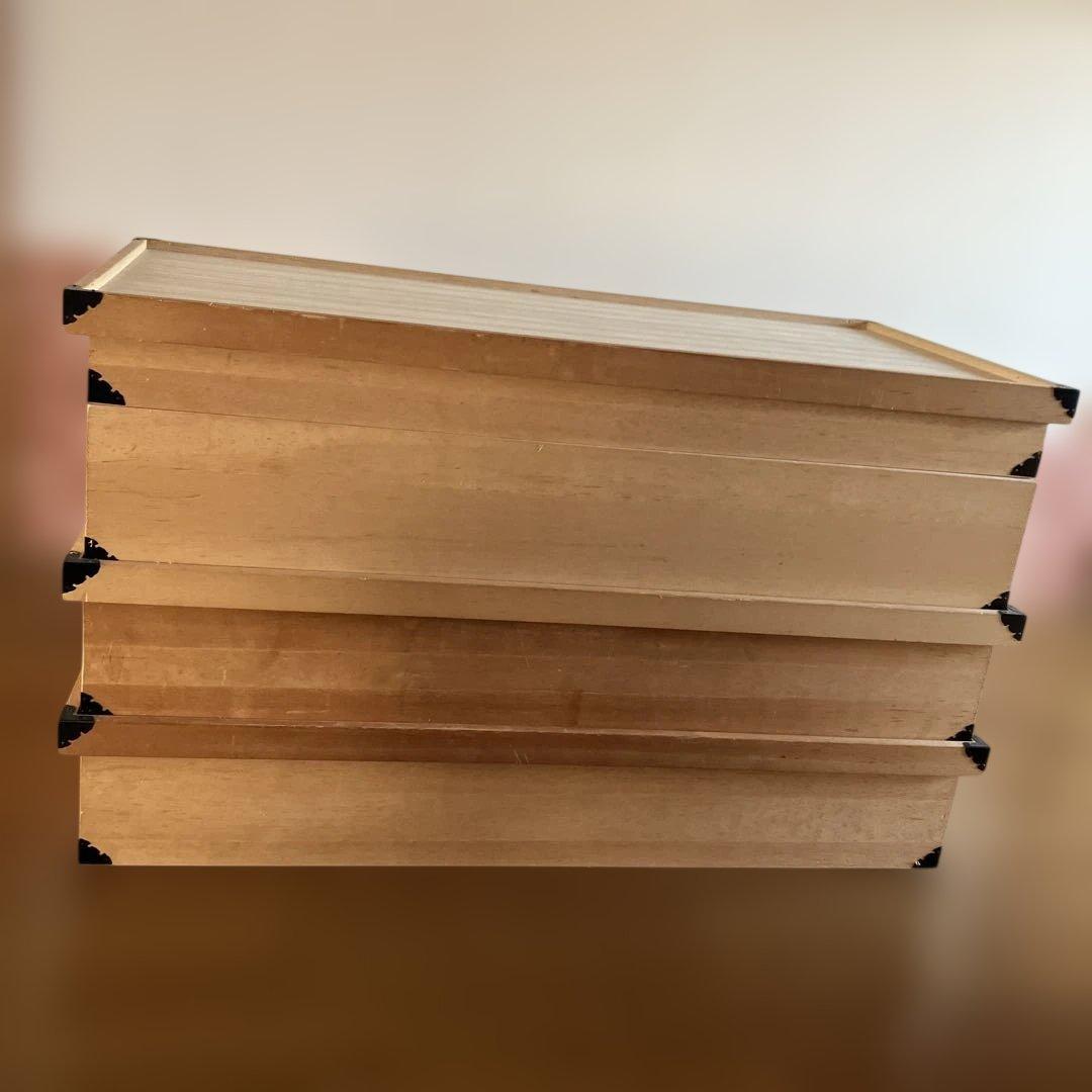 桐箱4段セット/着物用/桐タンス/収納