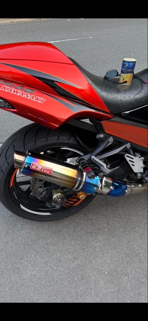 K2テックマフラーzzr1400使用