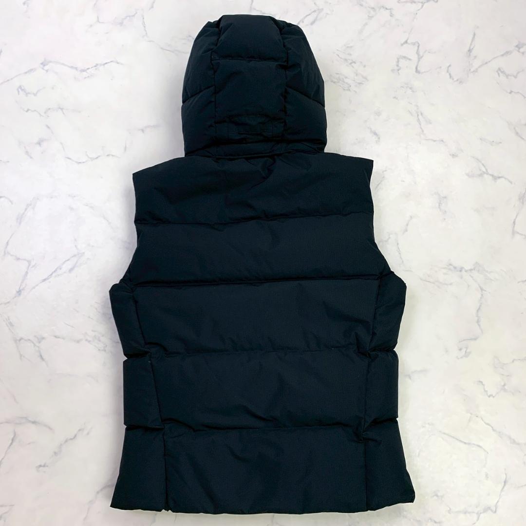 美品★ポロラルフローレン ダウンベスト ビッグポニー ブラック XS　E094