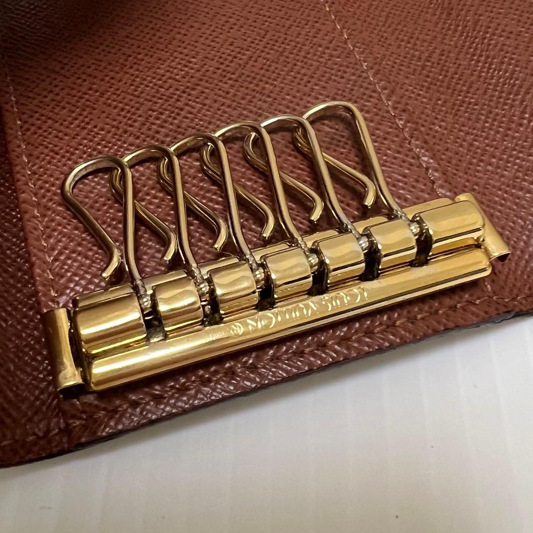 なつ様 LOUIS VUITTON モノグラム ミュルティクレ6 キーケース6連