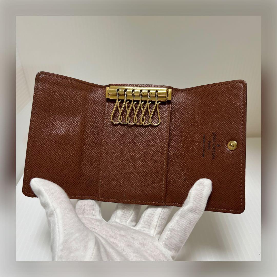 なつ様 LOUIS VUITTON モノグラム ミュルティクレ6 キーケース6連