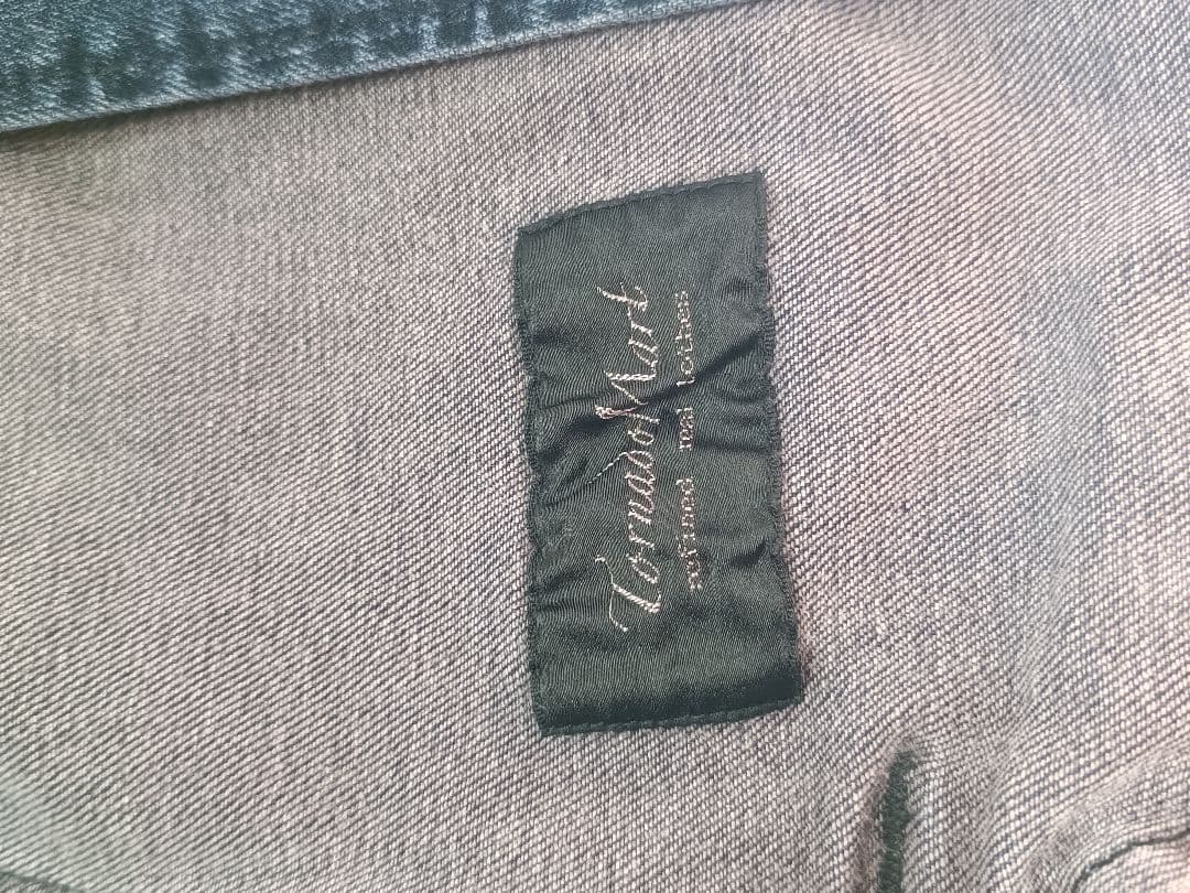 JULIUS好きな方に！ グラデーション ストレッチデニムジャケット 未使用品