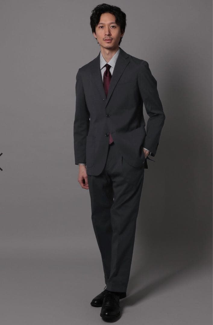 【タグ付き】　サロンドグローバルワーク　セットアップスーツ　リネン　定価2万以上