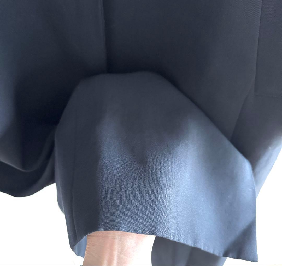 イエナ／通勤セレモニーに❤️春アウターノーカラージャケットコート ブラックネイビー