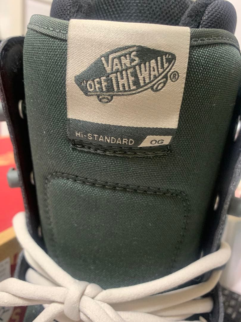 【新品未使用】VANS スノーボードブーツ ダークグリーン 26cm 箱付き