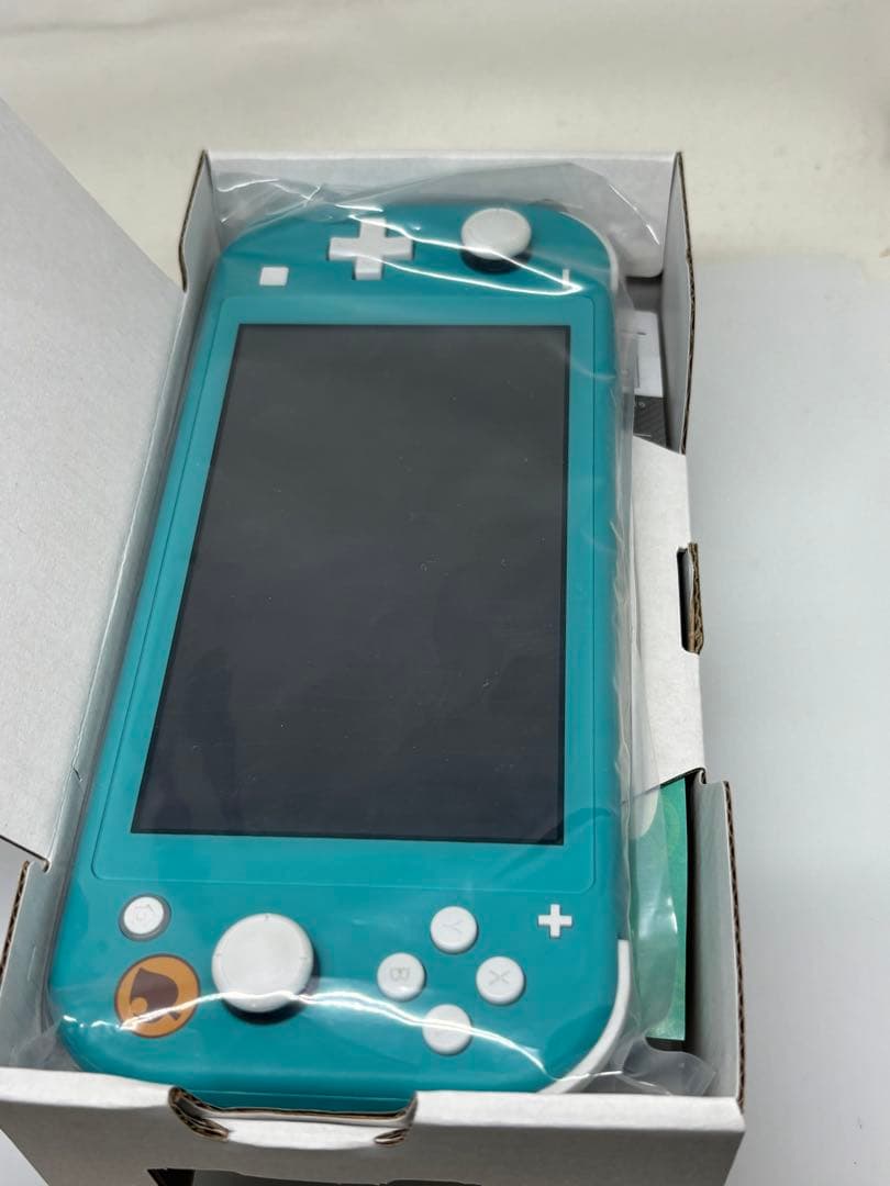 Nintendo Switch Lite あつ森 ターコイズ 本体 箱付き