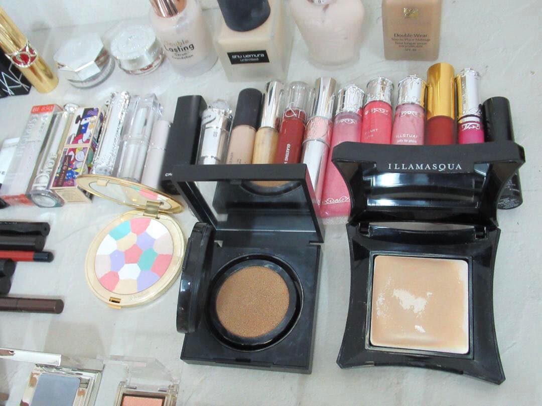 大量 デパコス プチプラ 化粧品 まとめ シャネル イヴサンローラン ディオール
