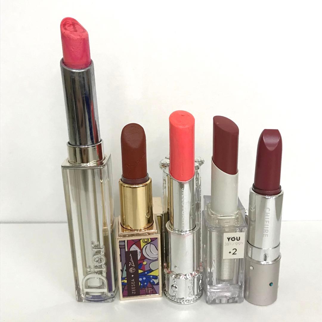 大量 デパコス プチプラ 化粧品 まとめ シャネル イヴサンローラン ディオール