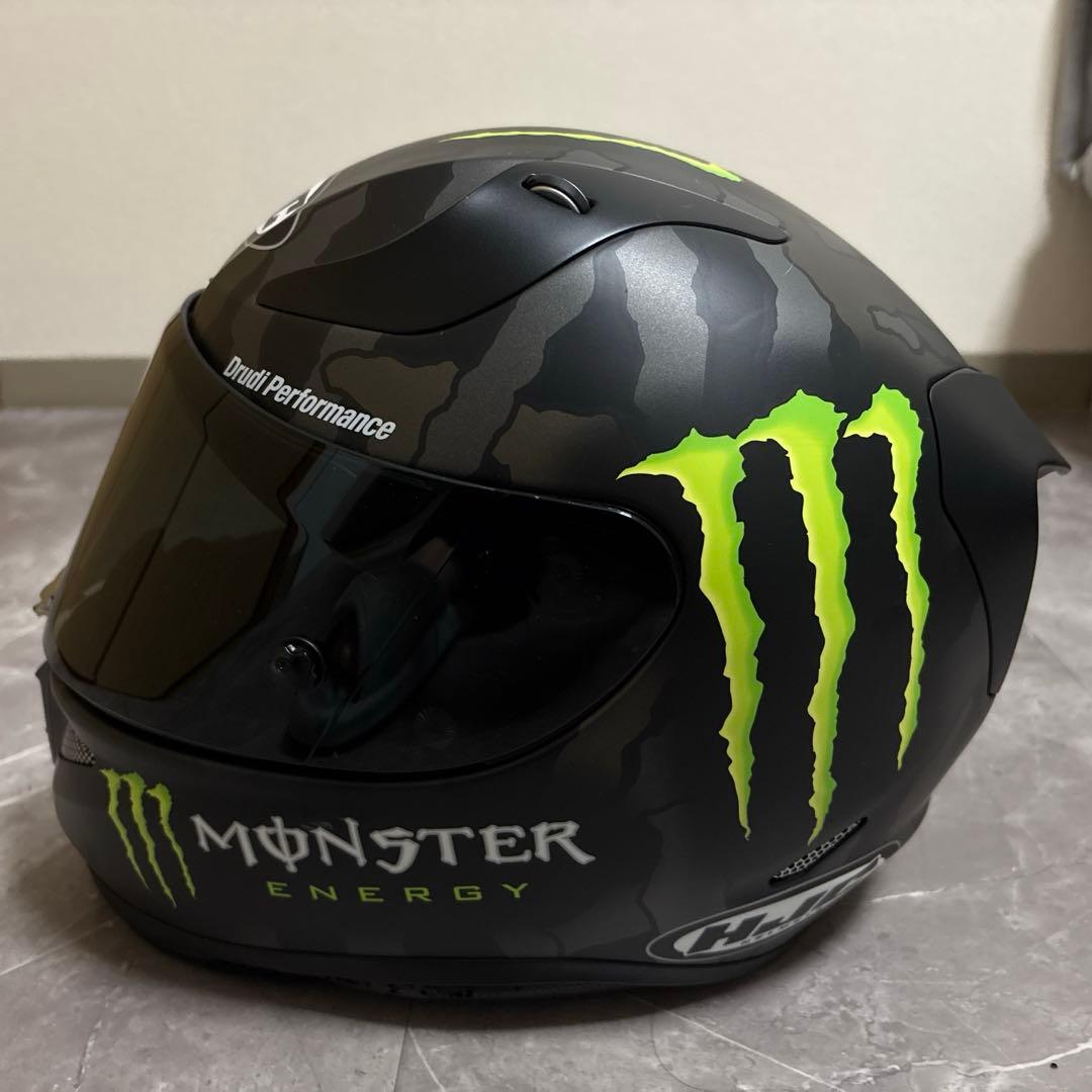 HJC フルフェイスヘルメット　モンスターエナジー