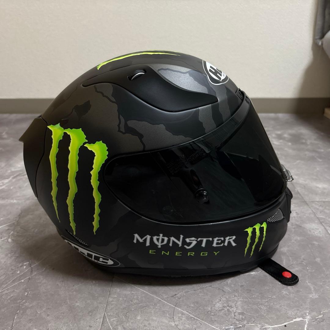 HJC フルフェイスヘルメット　モンスターエナジー