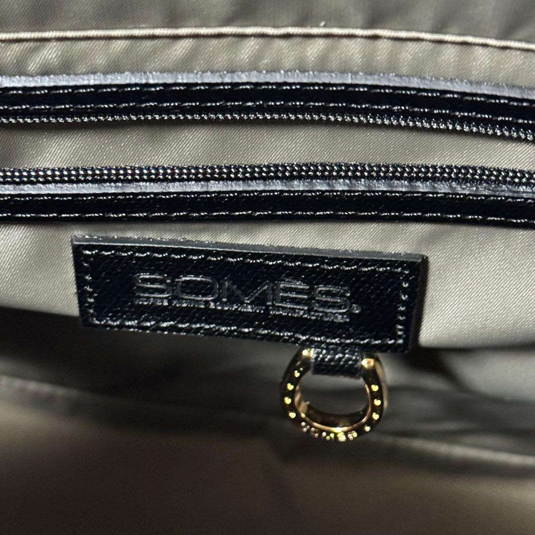 新品未使用✨ソメスサドル　ジャンヌ　JN-22 トートバッグ　ブラック　レザー