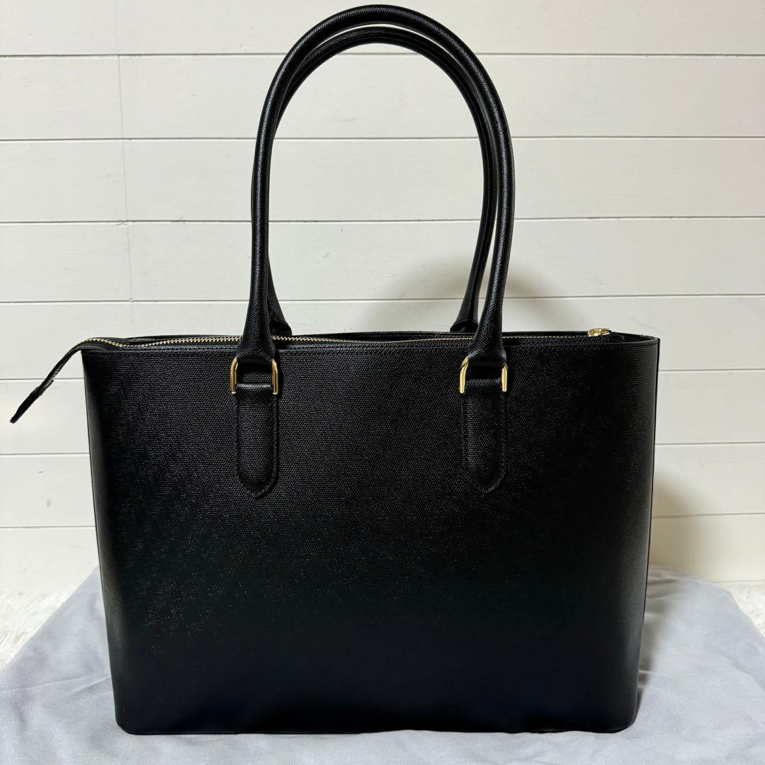 新品未使用✨ソメスサドル　ジャンヌ　JN-22 トートバッグ　ブラック　レザー