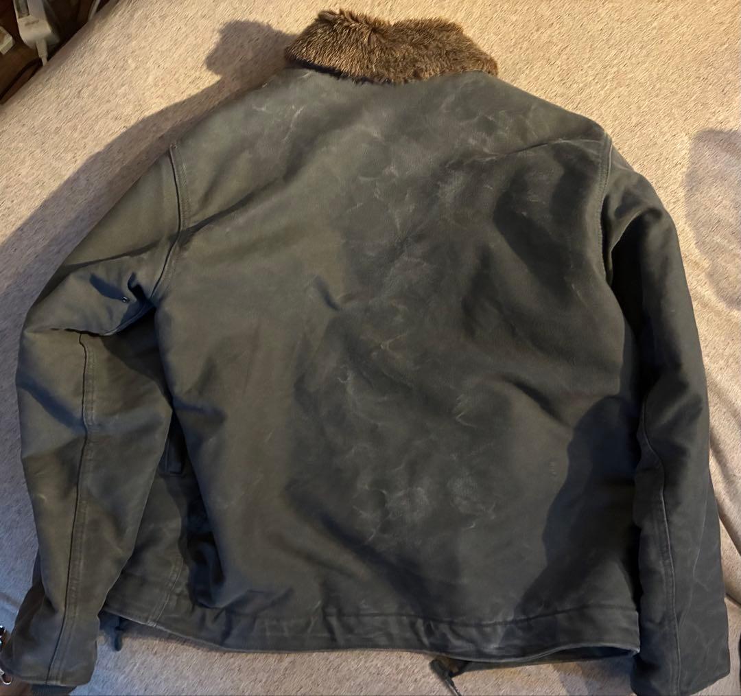 HOUSTON N-1 デッキジャケット 38 やれ感良き