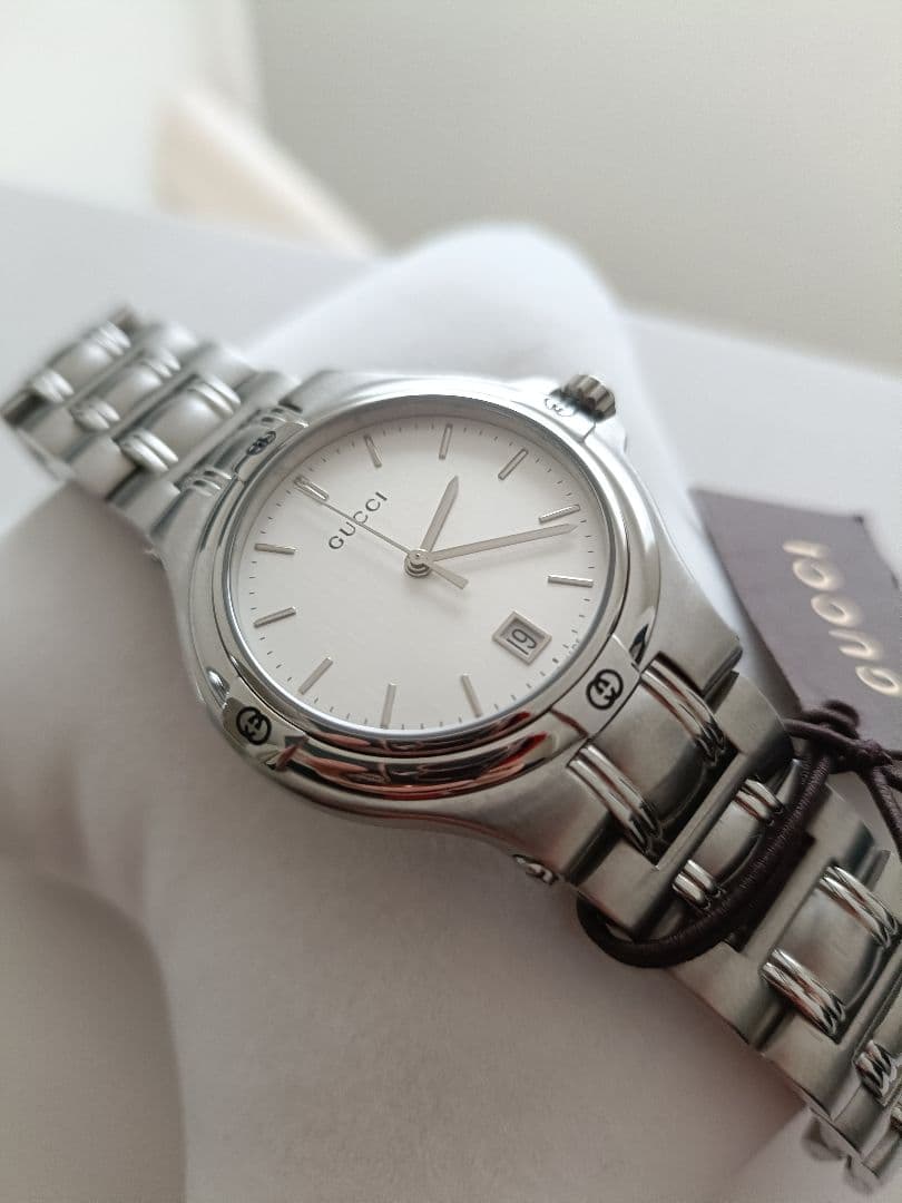 J*i様 GUCCI 9040M メンズ 腕時計 クォーツ