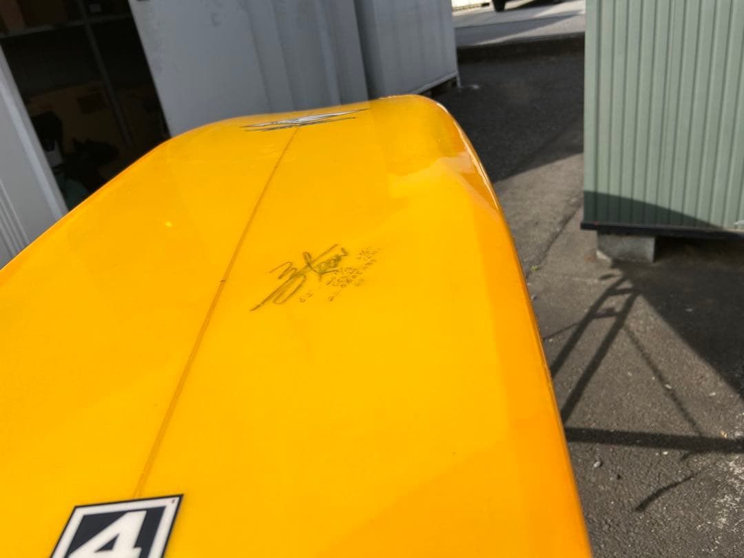 freedom RK サーフボード イエロー