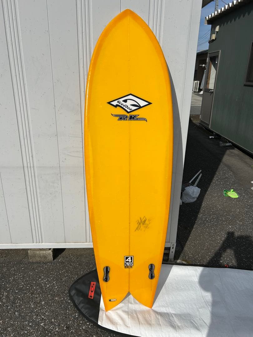 freedom RK サーフボード イエロー
