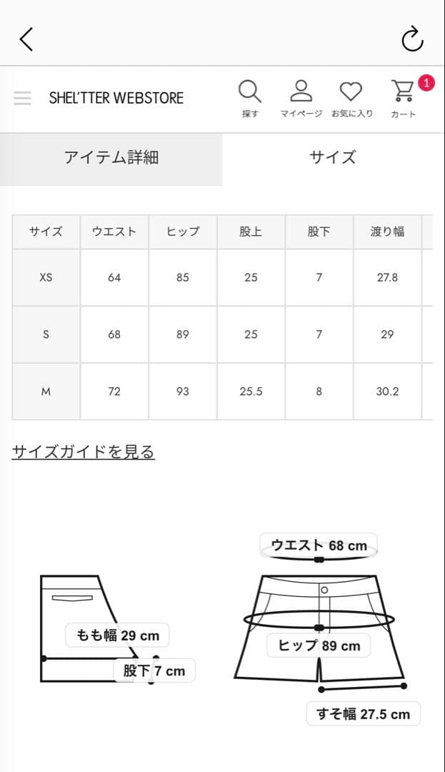 laguagem MILITARY POUCH SET ショートパンツ