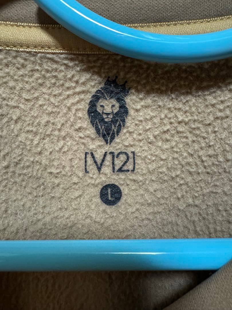 V12 ブラウン トレーナー Lサイズ