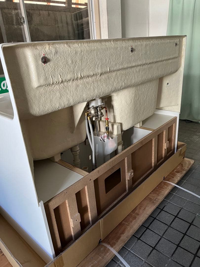 TOTO PFS1400CWR 二槽式幼児用バス　ホワイト