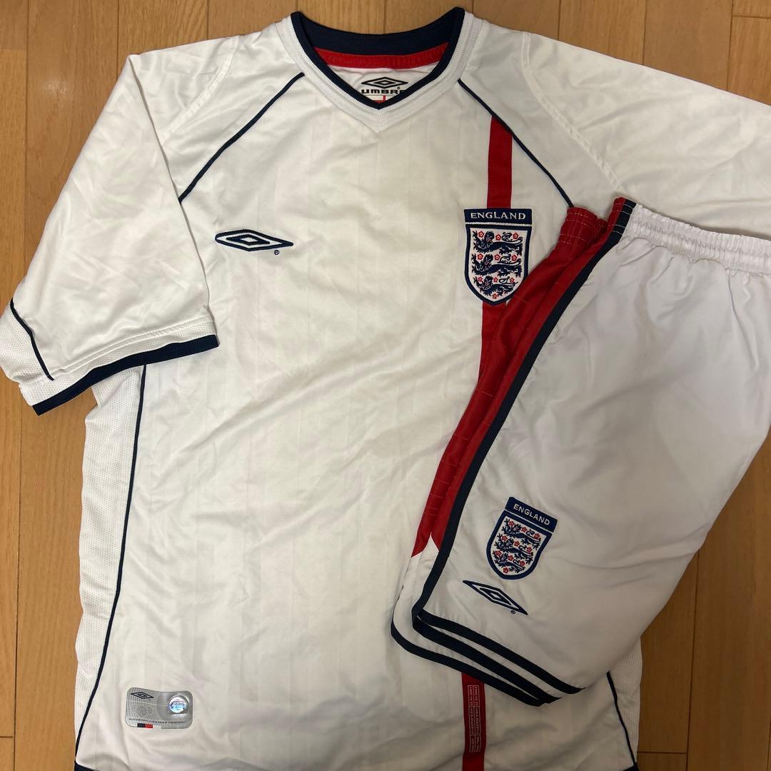 UMBRO イングランド代表 ユニフォーム ゲームシャツ 2001-2003