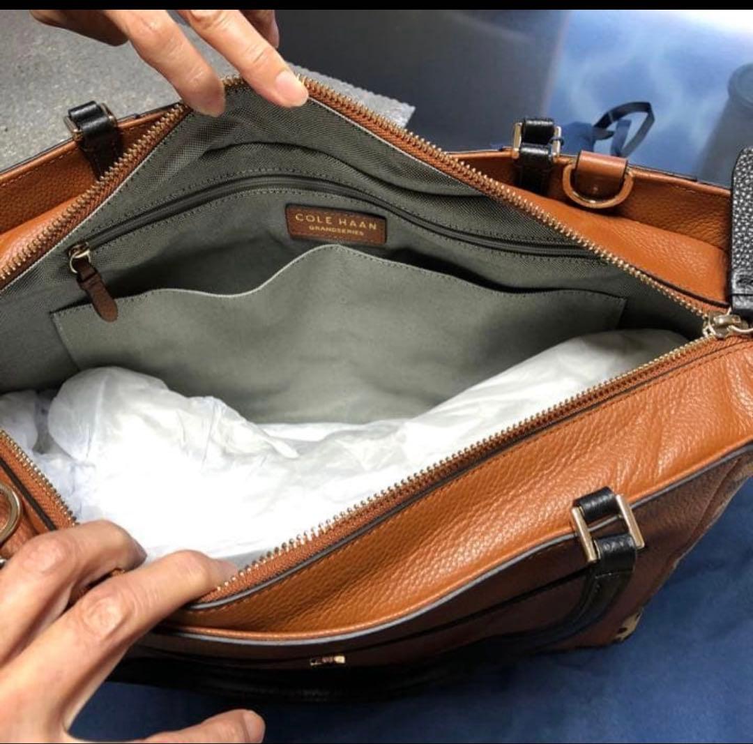 ク*２様 COLE HAAN レオパード柄 トートバッグ 新品