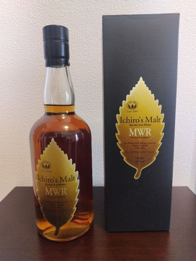 イチローズモルト　ミズナラウッドリザーブ　送料込み 専用ボックス付き　新品