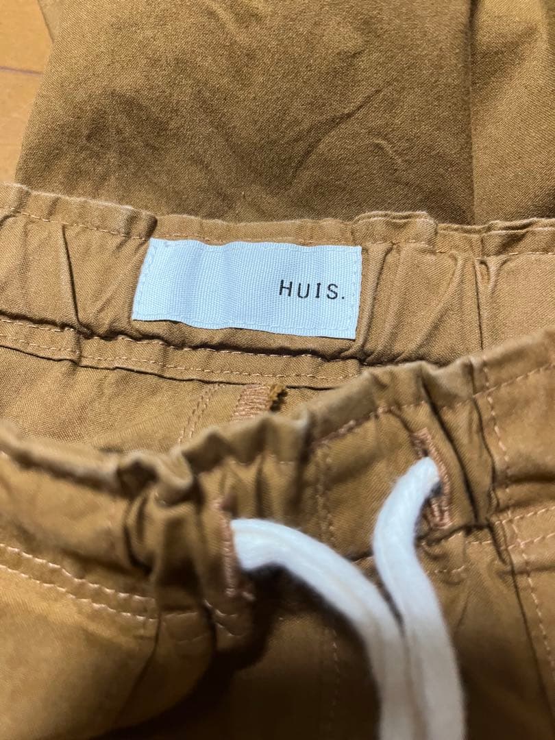 HUIS パラシュートベイカーパンツ