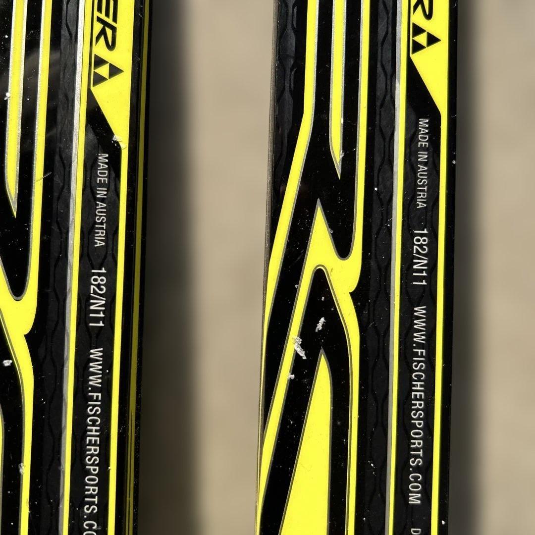 FISCHER carbon light クロスカントリースキーフリー182cm