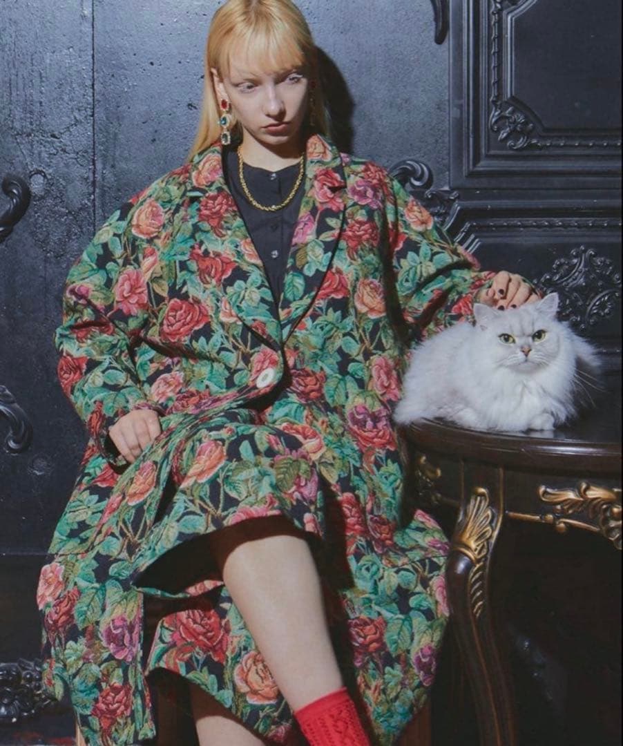 【manana suerte】ゴブラン　チェスターコート