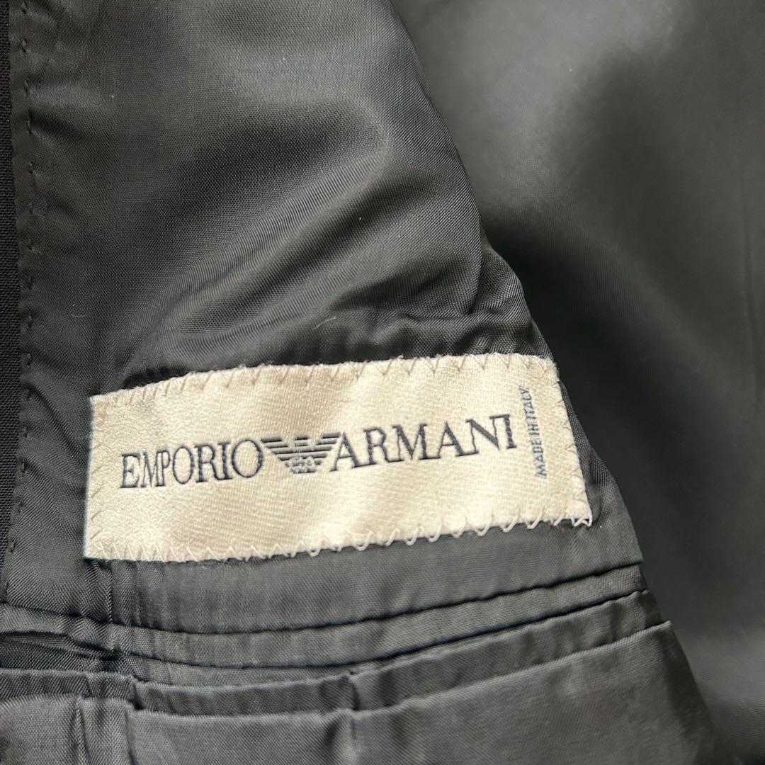 エンポリオ・アルマーニ スーツ　セットアップ ブラックスーツ