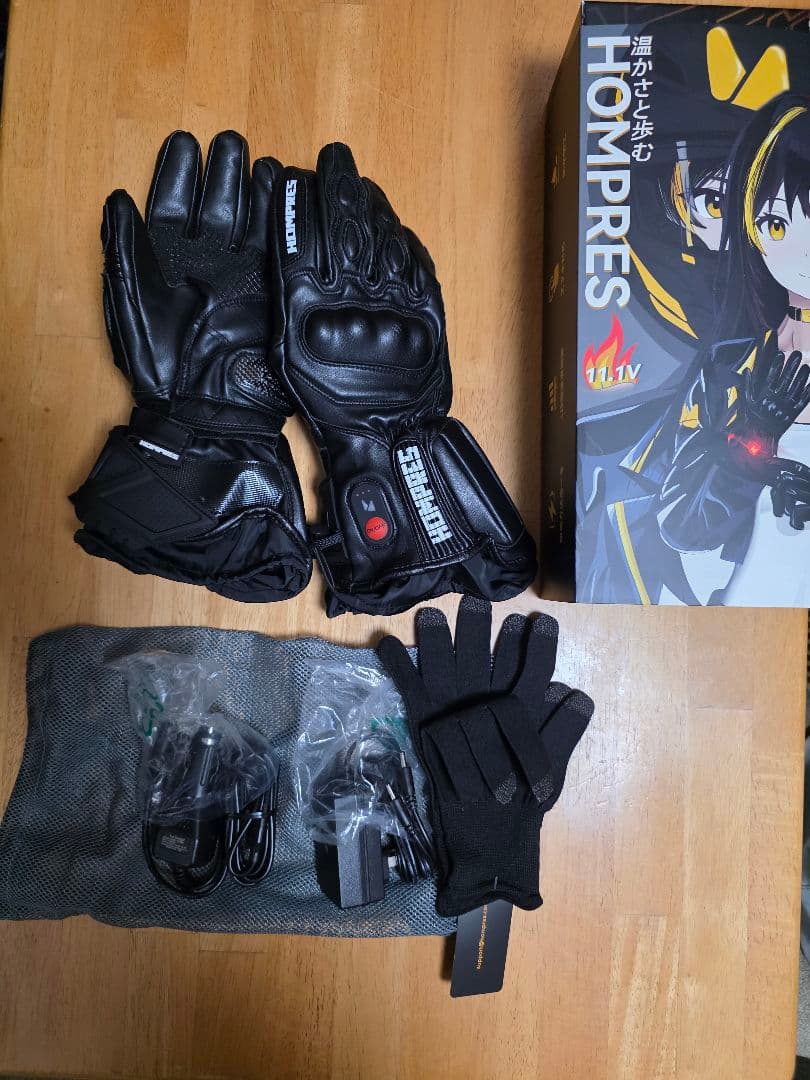 新品未使用品　HOMORES電熱グローブLサイズ