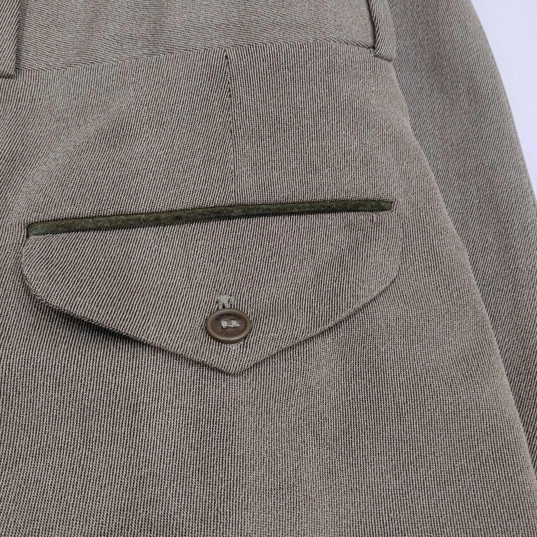 ARNYS PARISオリーブ色 ダブルボタン スラックス