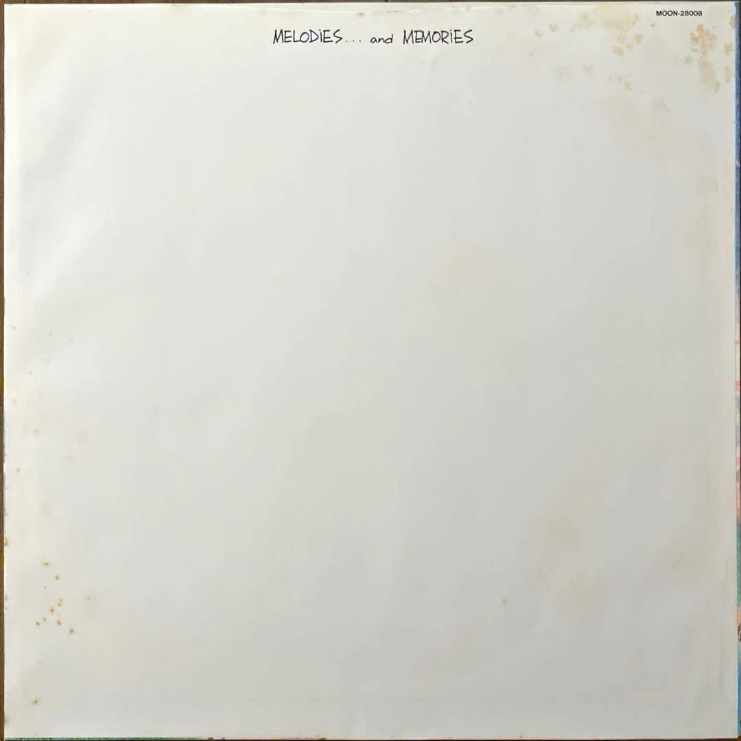 希少ジャケ 山下達郎 Melodies メロディーズ LP レコード 鈴木英人