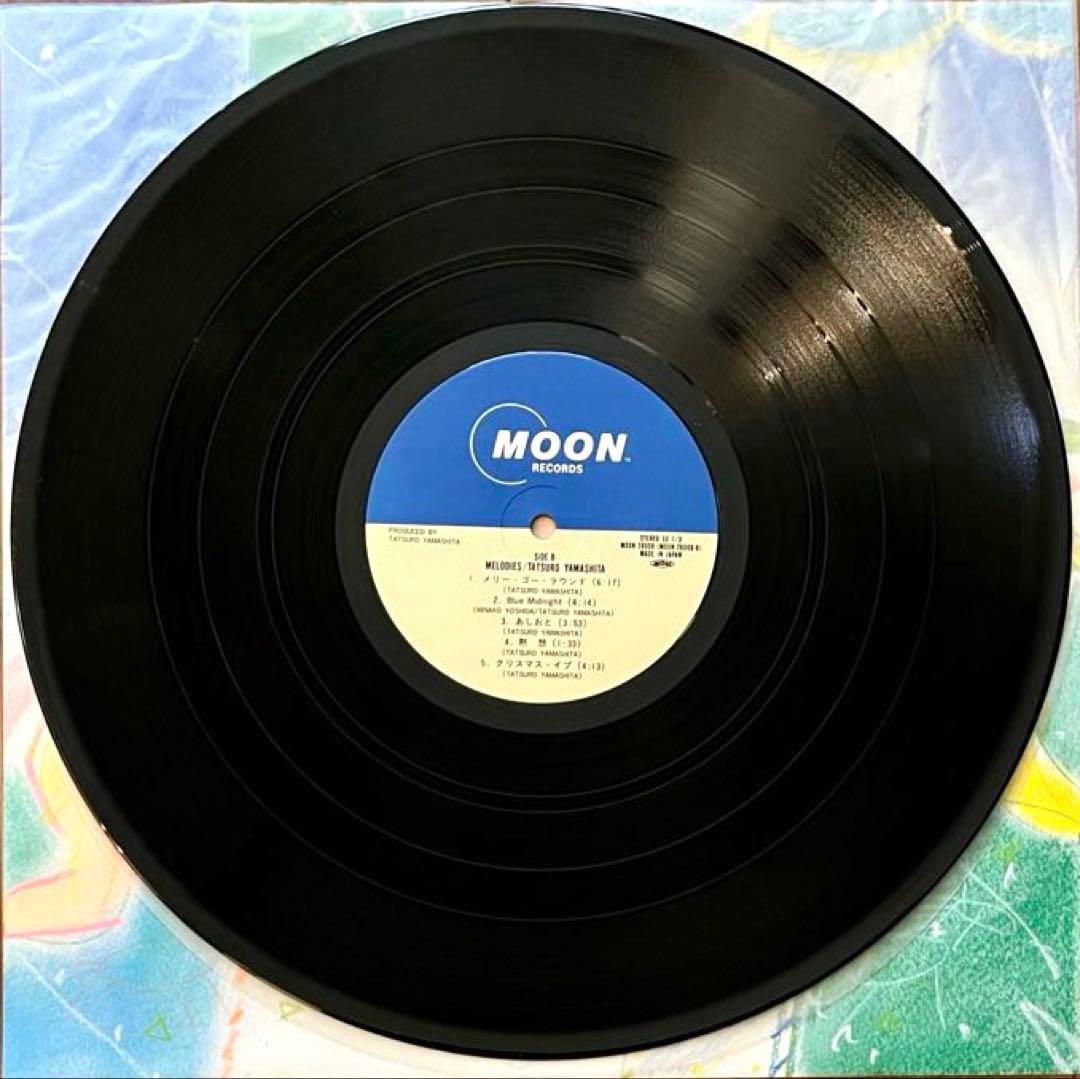希少ジャケ 山下達郎 Melodies メロディーズ LP レコード 鈴木英人