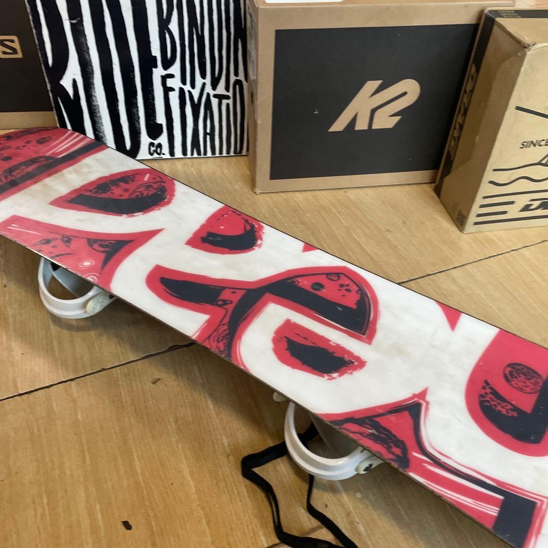 HEAD　ヘッド　ROWDY　JR　キッズスノーボードセット　バイン付3点セット