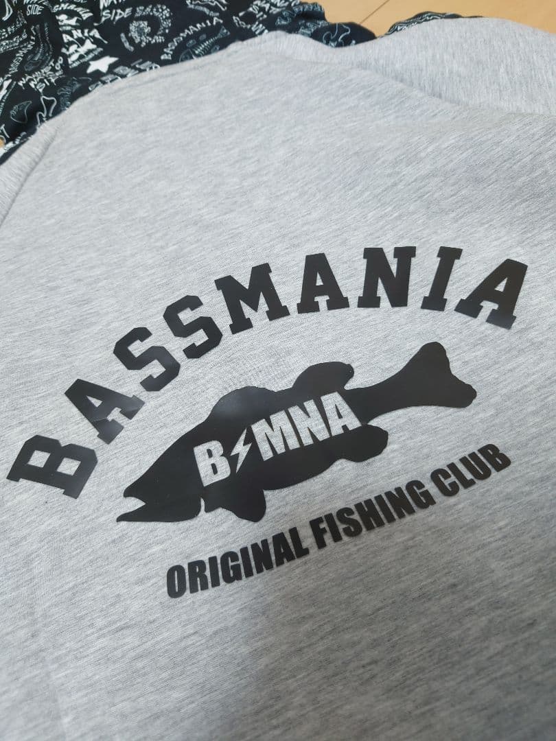 バスマニア スウェットパーカー ジャージ 上下セットアップ bassmania