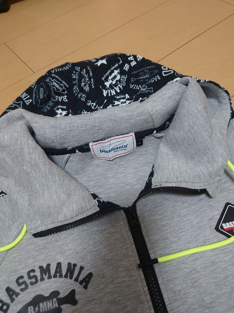 バスマニア スウェットパーカー ジャージ 上下セットアップ bassmania